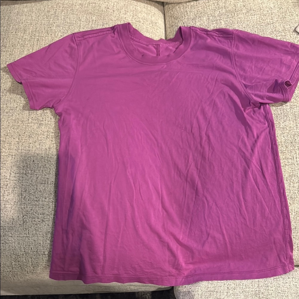 lululemon athletica Purple Short Sleeve Tee